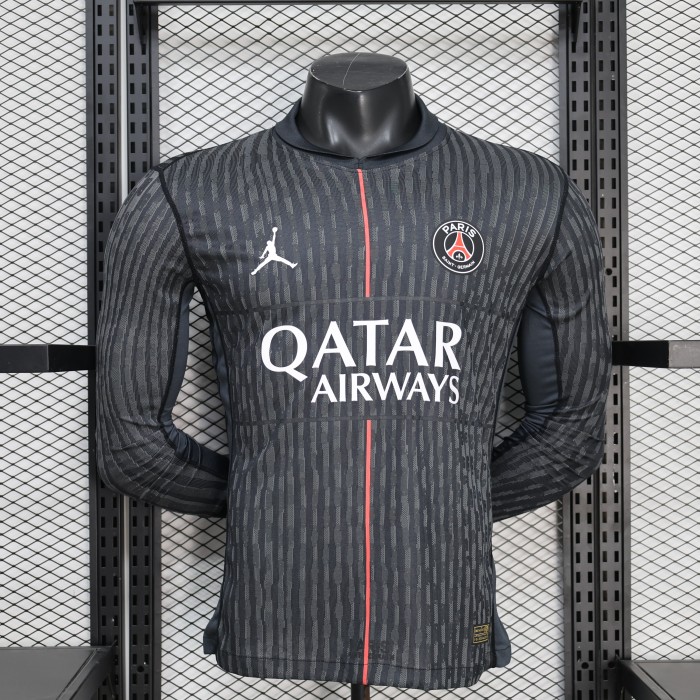 25-26 PSG Jordan Third Long Sleeve Player Version Soccer Jersey (长袖球员)