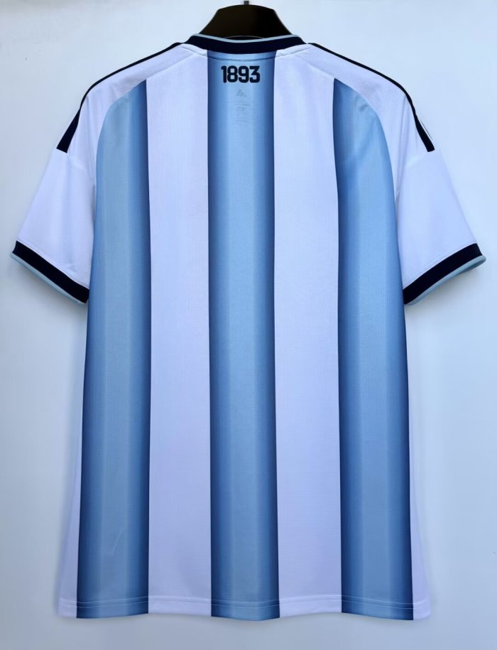 26-27 Argentina Home Fans Soccer Jersey(带胸前盾）