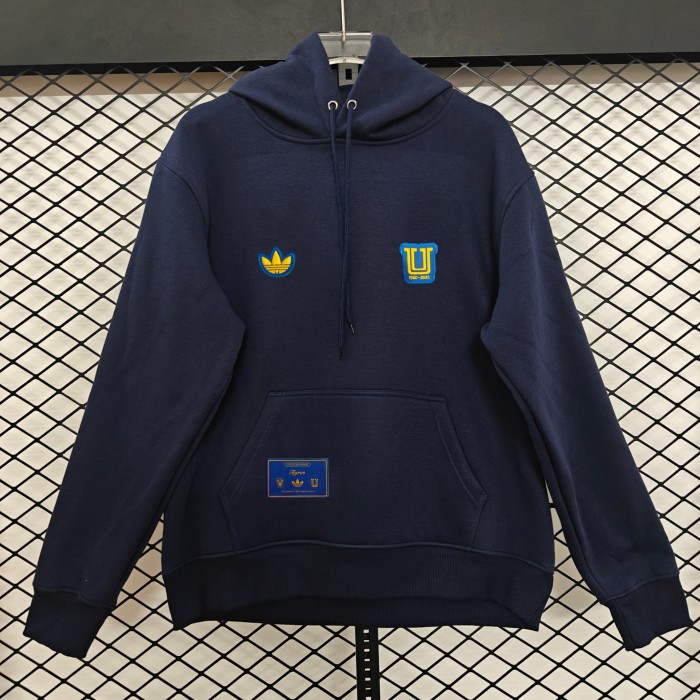 25-26 Tigres UANL Embroidery Hoody（Multiple colors to choose from）
