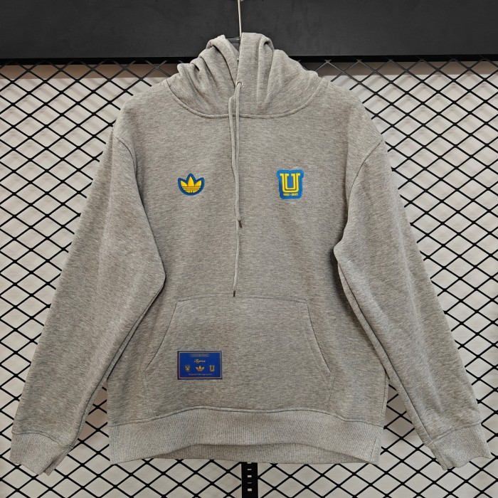 25-26 Tigres UANL Embroidery Hoody（Multiple colors to choose from）