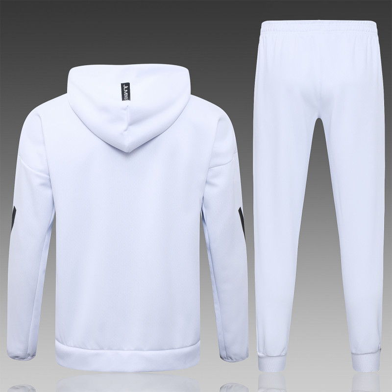 25-26 JUV White Hoodie Tracksuit (卫衣套装)