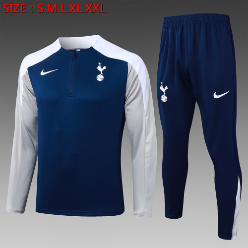 25-26 TOT Royal Blue Half Pull Tracksuit (半拉链)