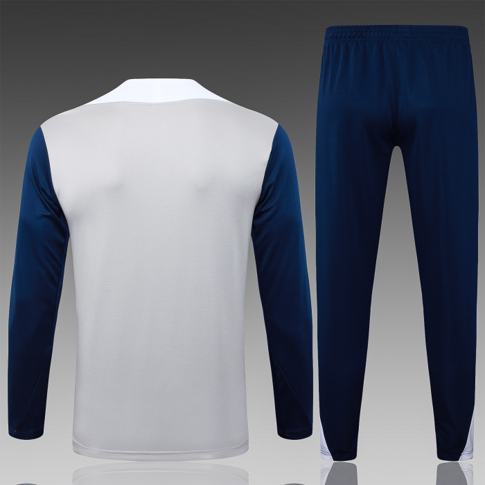 25-26 TOT Grey Half Pull Tracksuit (半拉链)