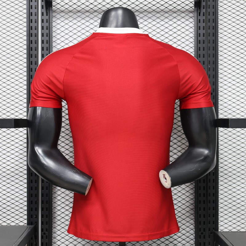 26-27 Man Utd Red Player Version Training shirts