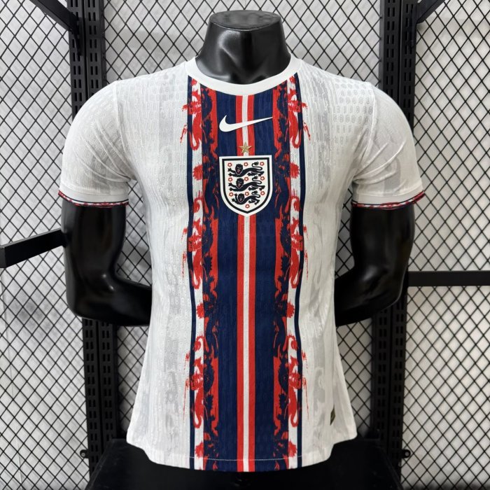 26-27 England Player Version Soccer Jersey