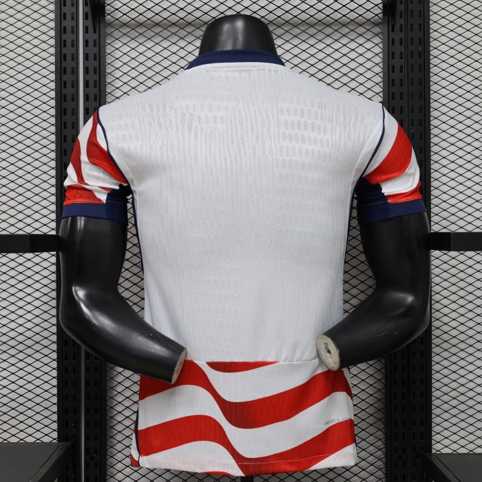 26-27 USA Home Player Version Soccer Jersey (前空白)