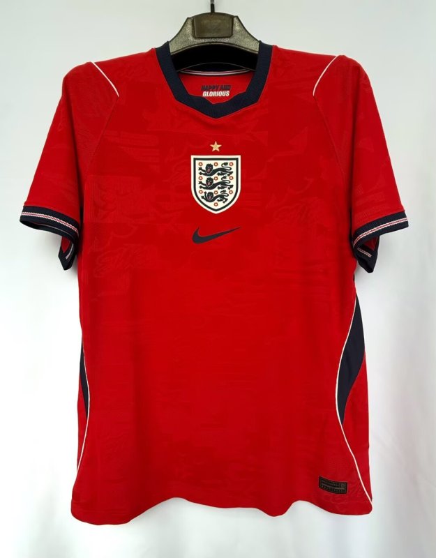 26-27 England Away Fans Soccer Jersey