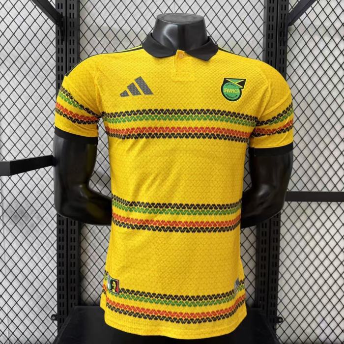 26-27 Jamaica Home Player Version Soccer Jersey