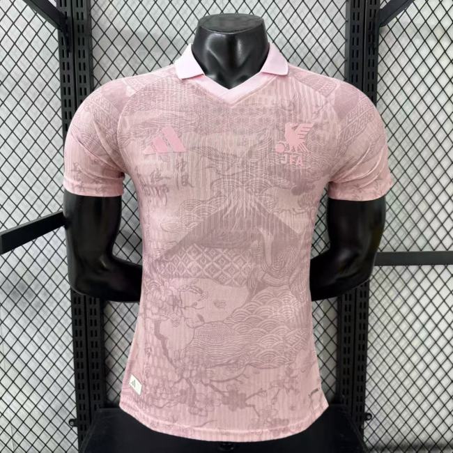 26-27 Japan Pink Player Version Soccer Jersey