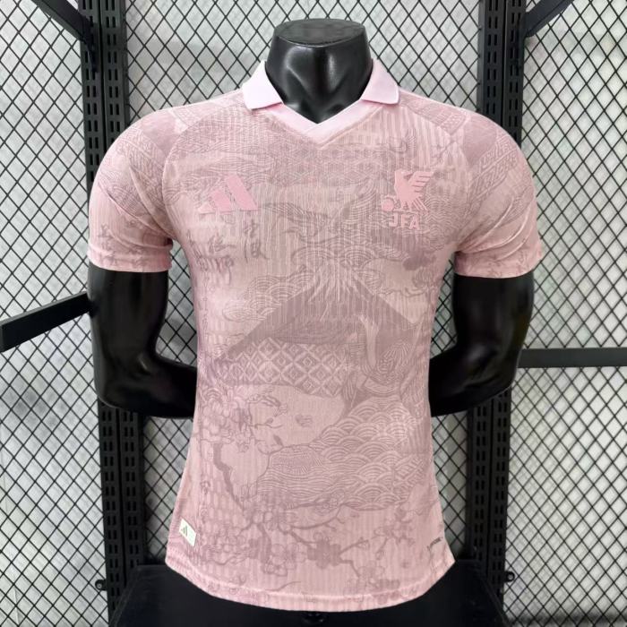 26-27 Japan Pink Player Version Soccer Jersey