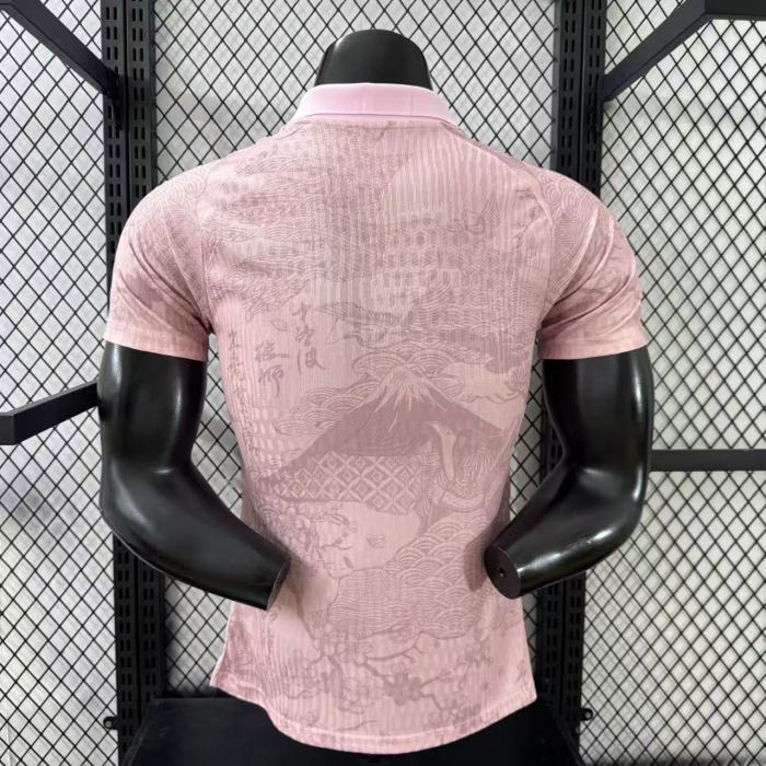 26-27 Japan Pink Player Version Soccer Jersey