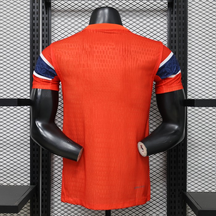 26-27 Norway Home Player Version Soccer Jersey