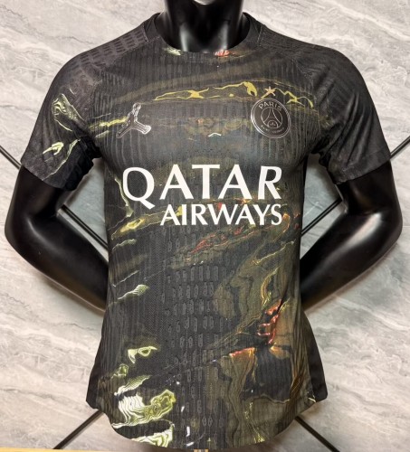 25-26 PSG Jordan Night Edition Player Version Soccer jersey