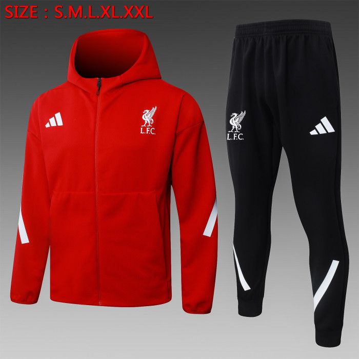 25-26 LIV Red Hoodie Jacket Tracksuit