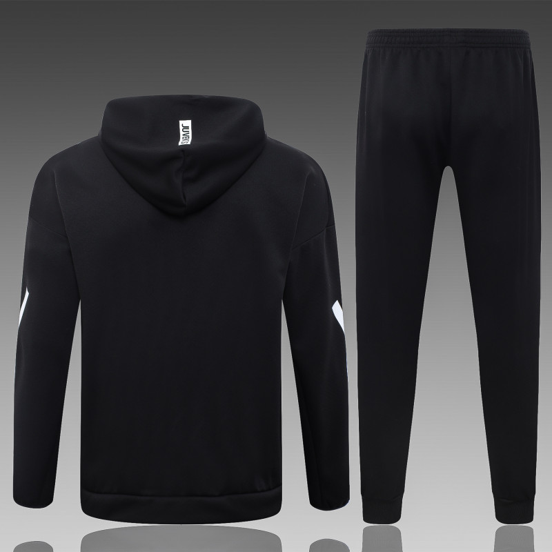 25-26 Ajax Black Hoodie Tracksuit (卫衣套装)