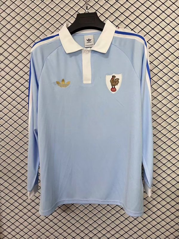 2026 France Rugby 120th Anniversary Long Sleeve Jersey (长袖)(Football Jersey Size)