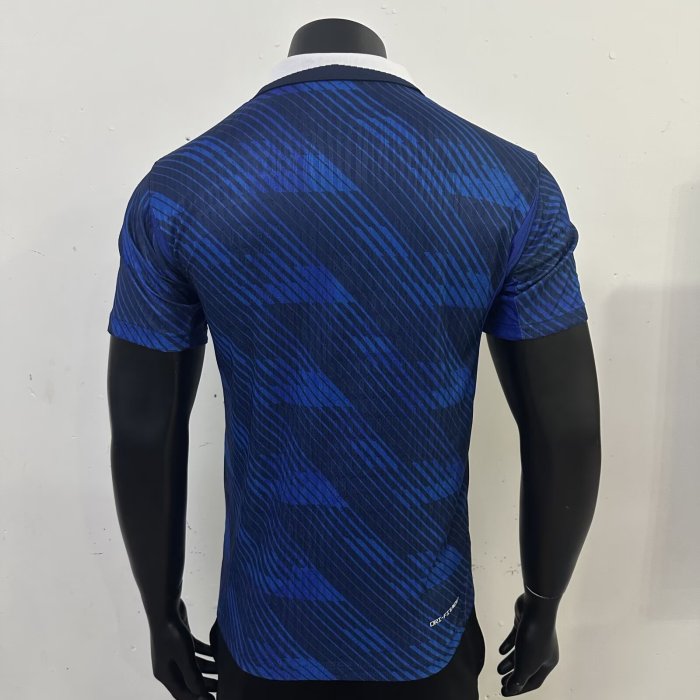 26-27 France Home Player Version Soccer Jersey