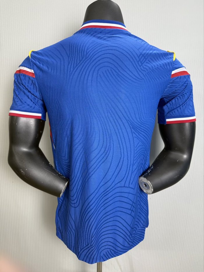 26-27 France Blue Player Version Soccer Jersey