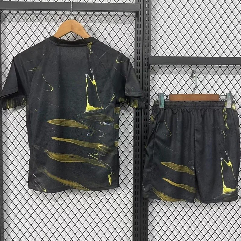 25-26 PSG Jordan Night Edition Kids Soccer Jersey