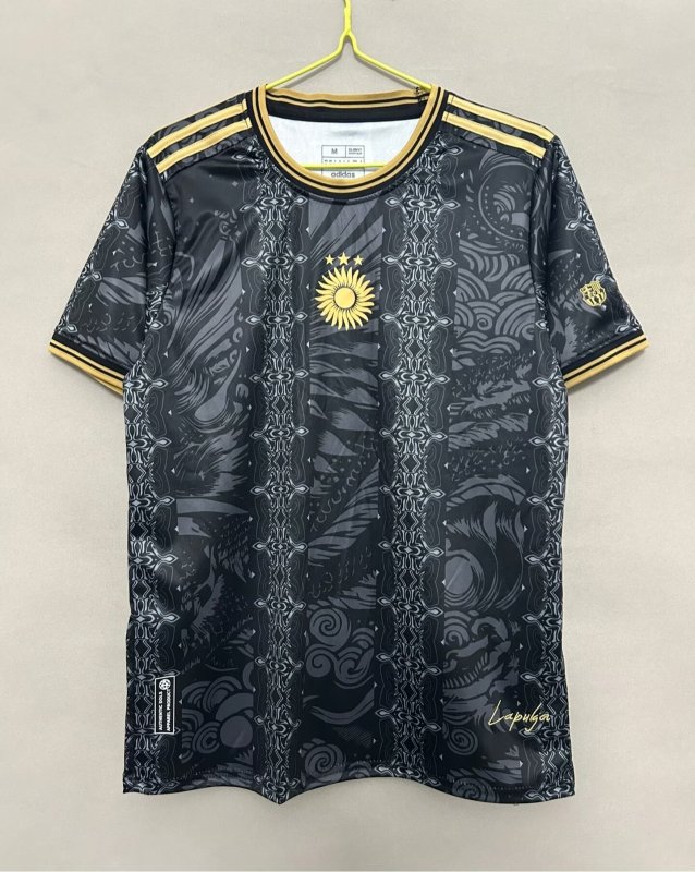 25-26 Argentina Black Gold Special Edition Training shirts
