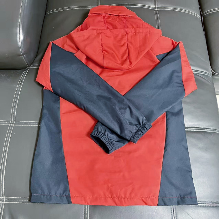 26-27 Spain Red Windbreaker