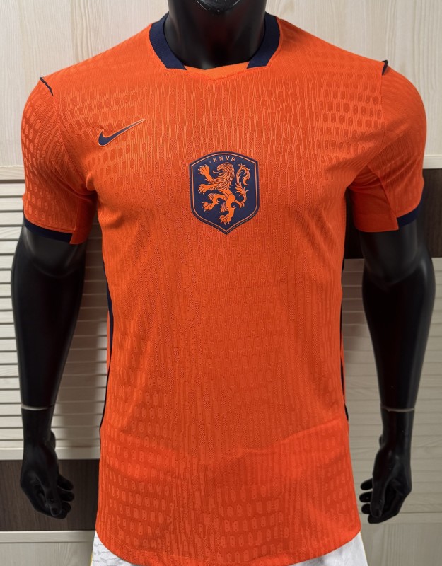 26-27 Netherlands Home Player Soccer Jersey