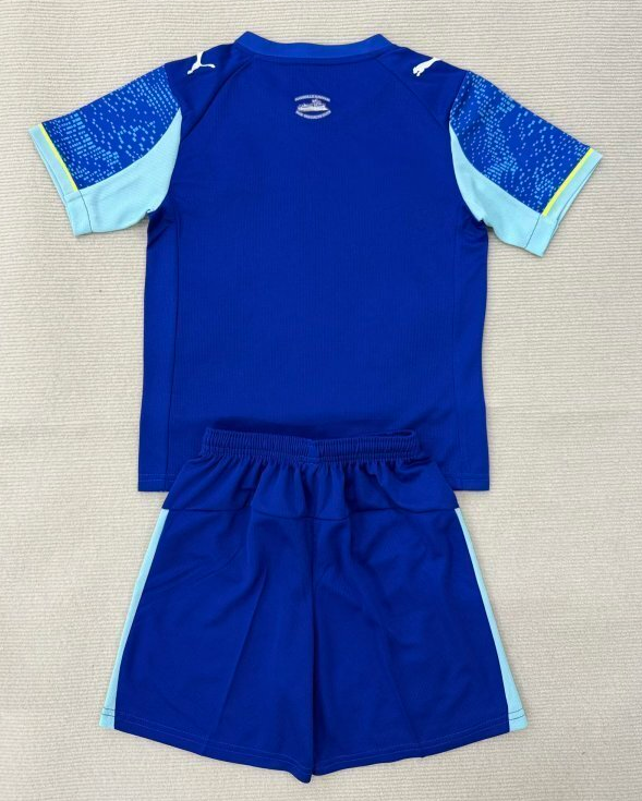 25-26 Marseille Second Away Kids Soccer Jersey