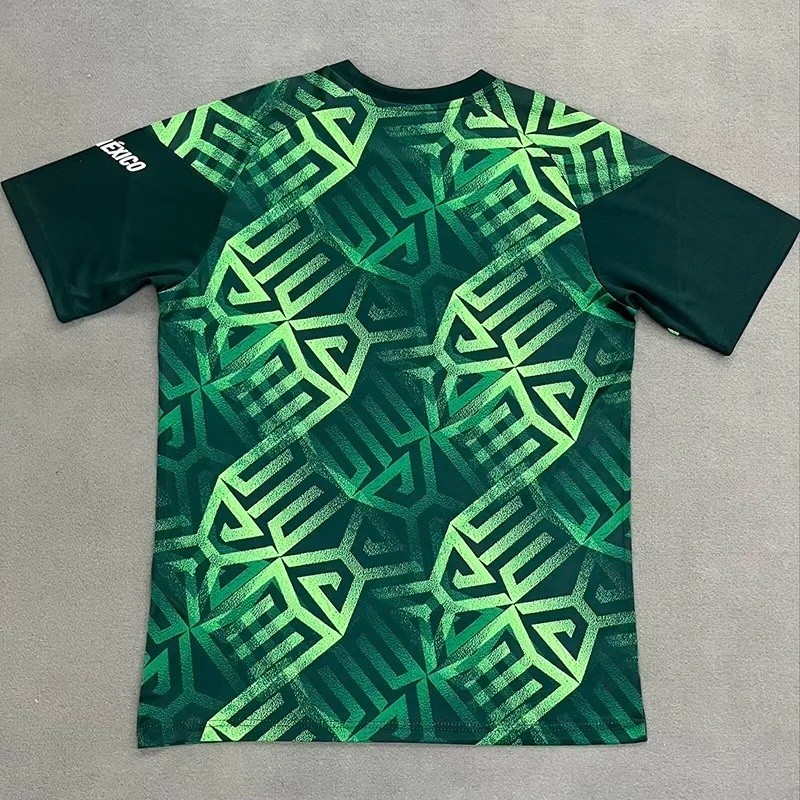 26-27 Mexico Green Fans Soccer Jersey
