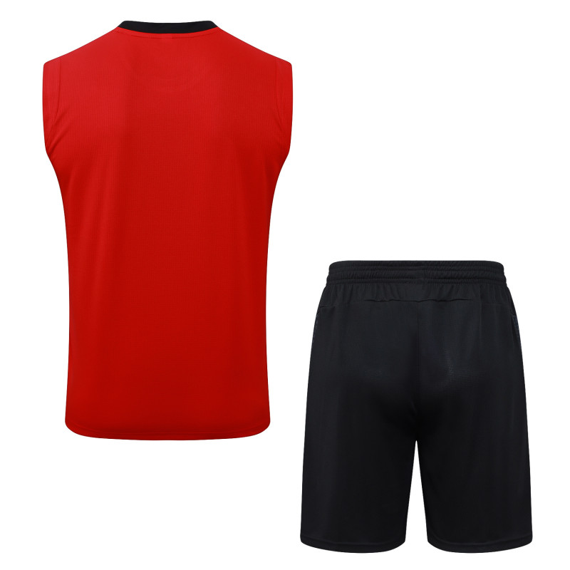 25-26 ACM Red Tank top and shorts suit