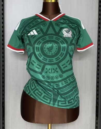 26-27 Mexico Home Women Soccer Jersey (女)