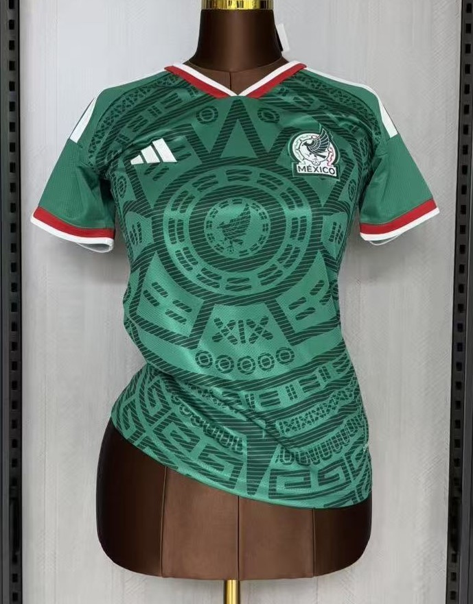 26-27 Mexico Home Women Soccer Jersey (女)