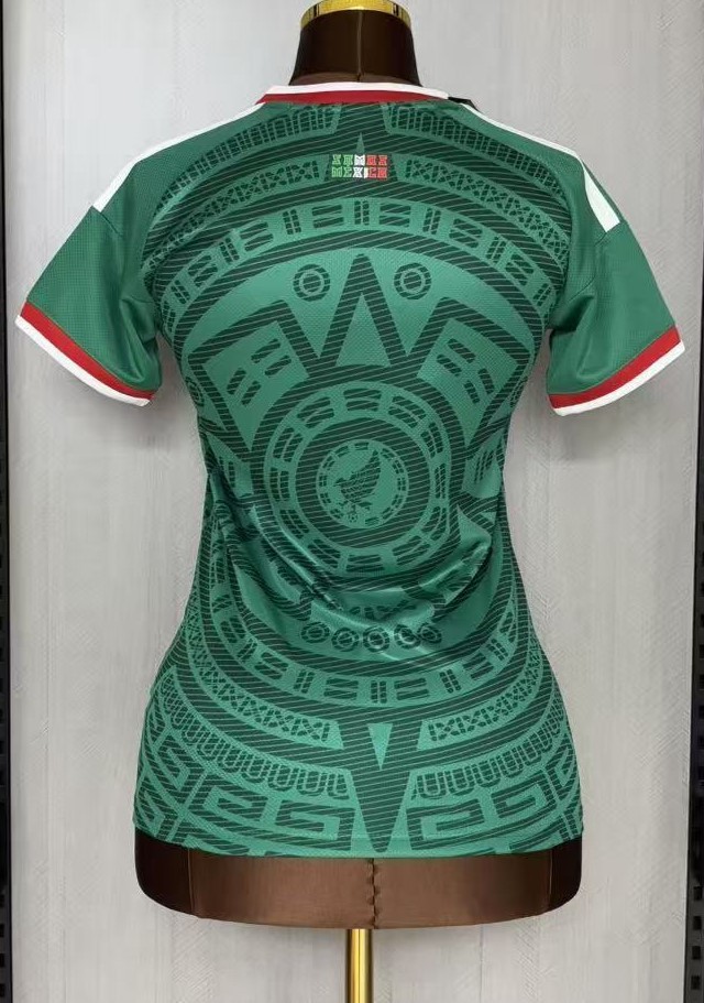 26-27 Mexico Home Women Soccer Jersey (女)