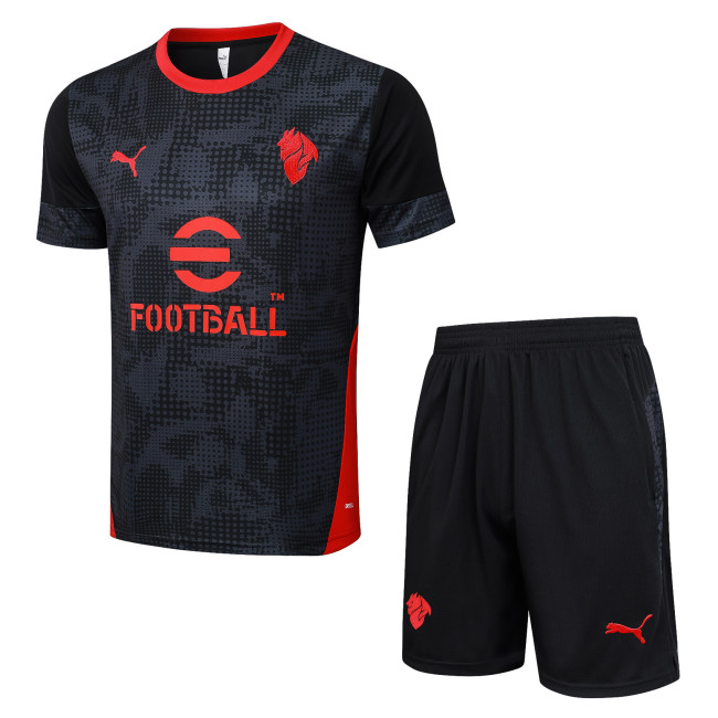 25-26 ACM Black Training Short Suit