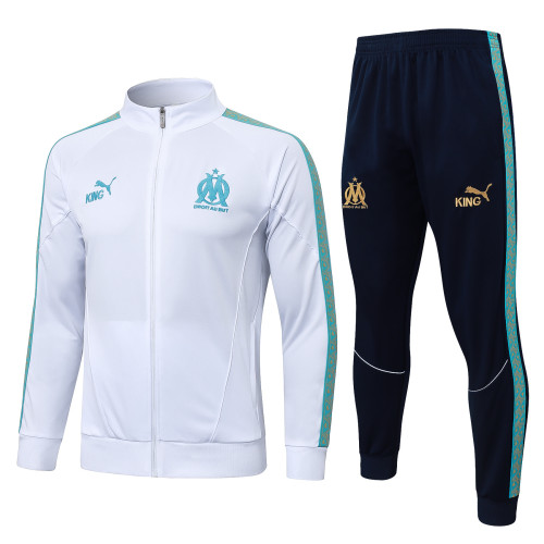 25-26 Marseille White Jacket Tracksuit