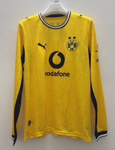 26-27 Dortmund Home Fans Long Sleeve Soccer Jersey (长袖)