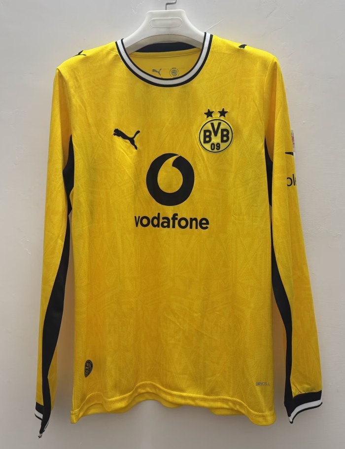 26-27 Dortmund Home Fans Long Sleeve Soccer Jersey (长袖)