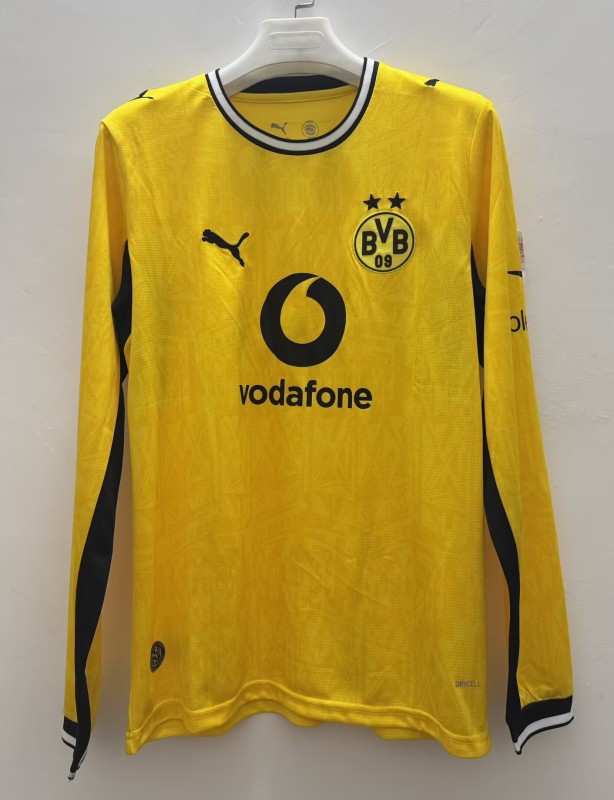 26-27 Dortmund Home Fans Long Sleeve Soccer Jersey (长袖)