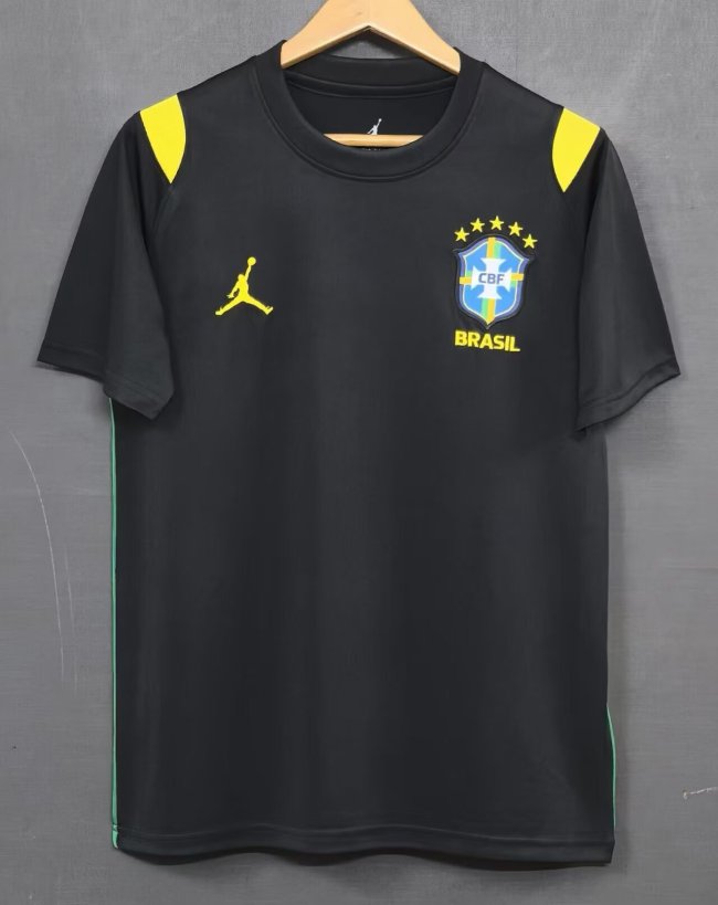 26-27 Brazil Black Training shirts