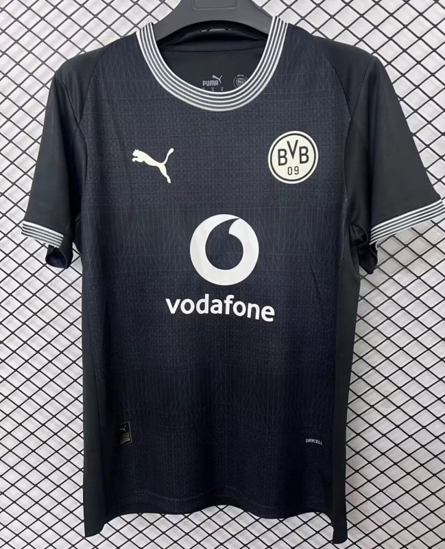 25-26 Dortmund Rote Erde 100th Anniversary Fans Soccer Jersey