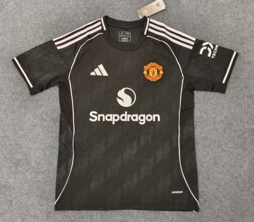 26-27 Man Utd Black Special Edition Fans Soccer Jersey