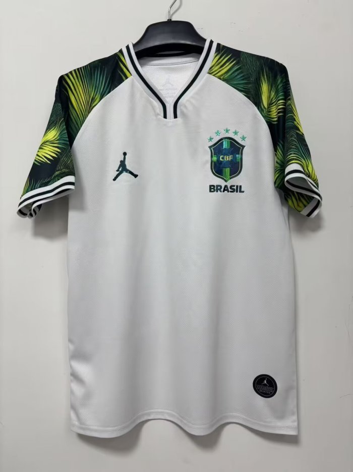 26-27 Brazil White Special Edition Fans Soccer Jersey