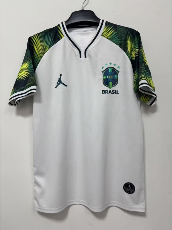 26-27 Brazil White Special Edition Fans Soccer Jersey