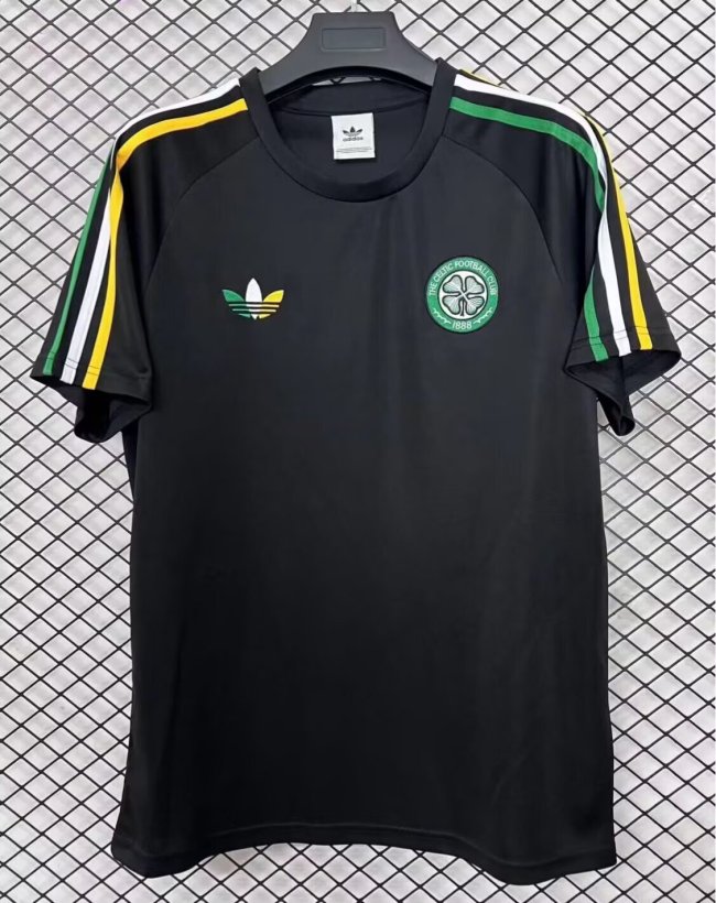 2026 Celtic Black Special Edition Training Shirts