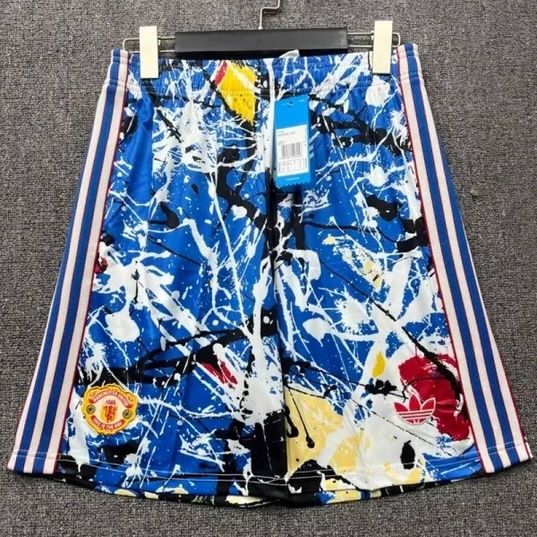 26-27 Man Utd Blue Joint Edition Shorts Pants