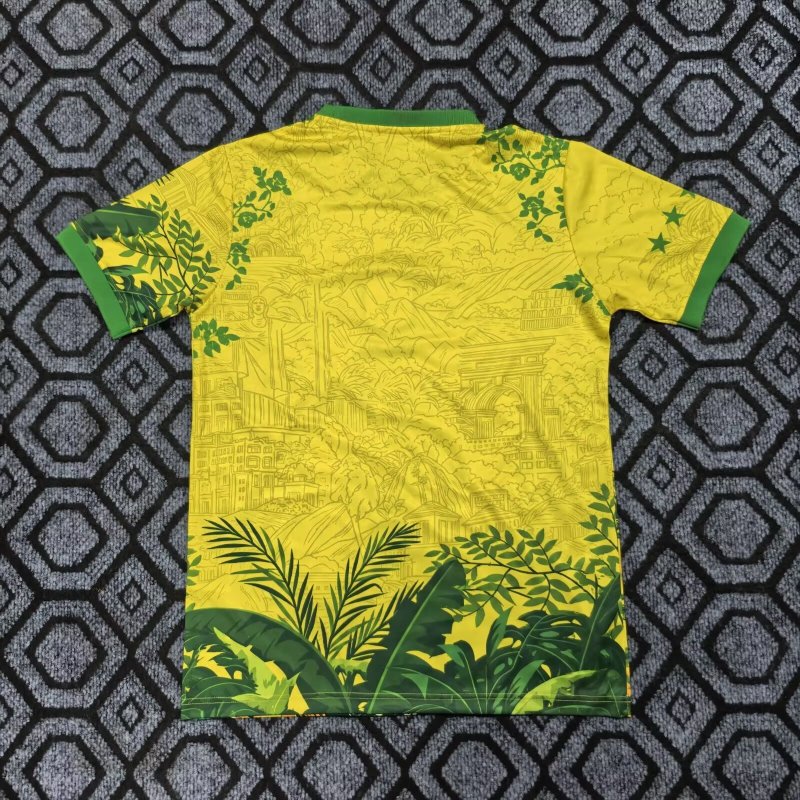 25-26 Brazil Yellow Special Edition Training shirts 金刚鹦鹉