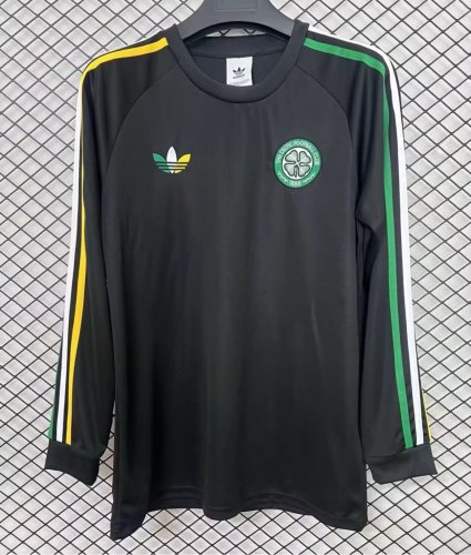 2026 Celtic Black Special Edition Long Sleeve Training Shirts (长袖)