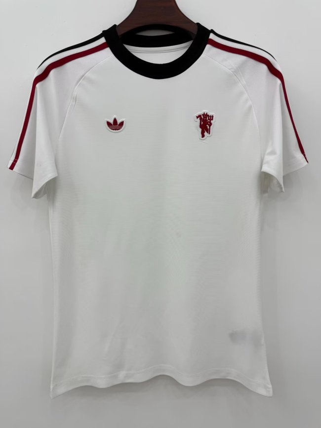 26-27 Man Utd White Fans Training shirts