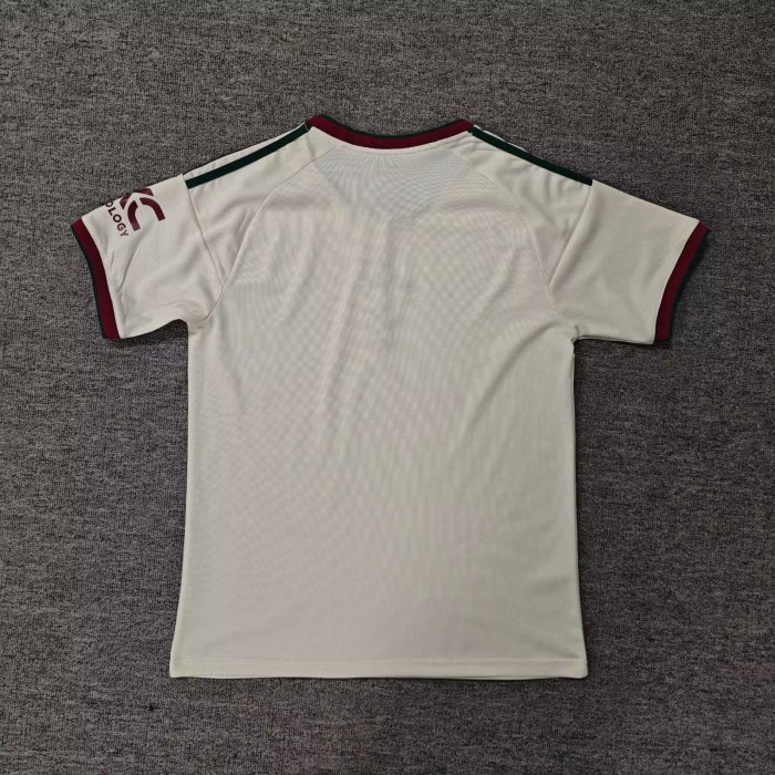 26-27 Man Utd Beige Special Edition Fans Soccer Jersey