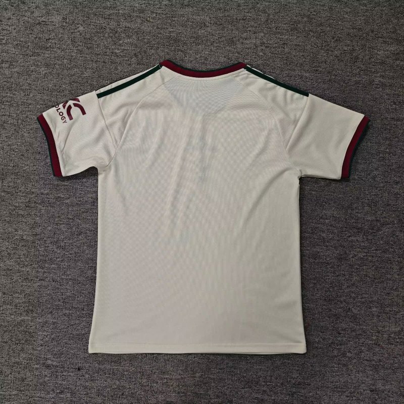 26-27 Man Utd Beige Special Edition Fans Soccer Jersey