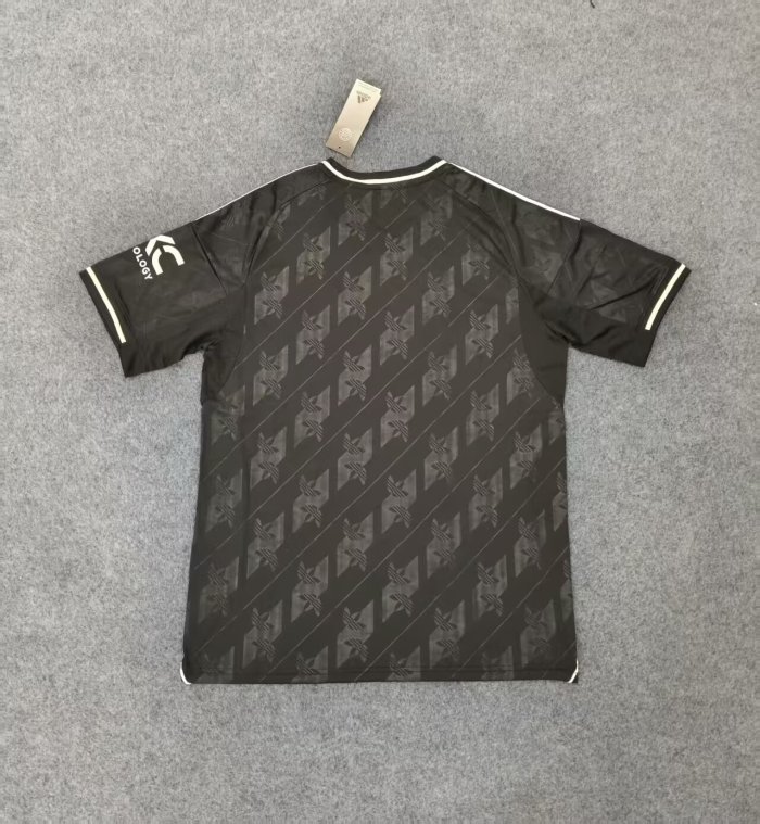 26-27 Man Utd Black Special Edition Fans Soccer Jersey